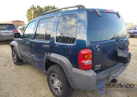 2004 Jeep Liberty Sport from USA, damaged, VIN 1J4GL48K74W294254